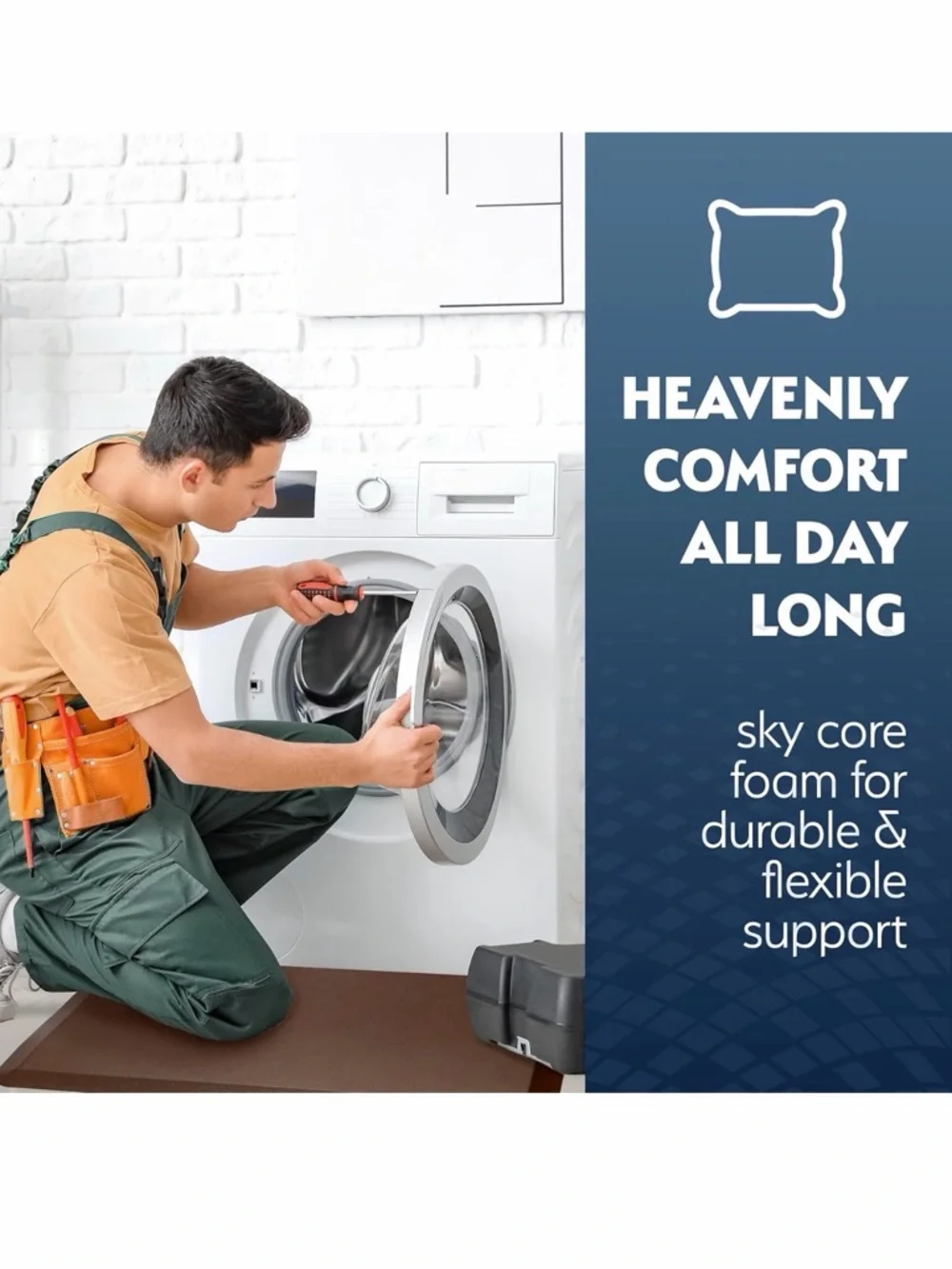 Black Sky Solutions Anti Fatigue 3/4